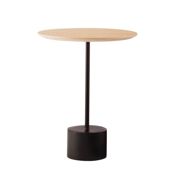 サイドテーブル エンドテーブル コーナーテーブル 小型 脇台 机 約幅40cm ナチュラル アイアン カフェテーブル リビング ダイニング インテリア家具 完成品 送料無料の通販は