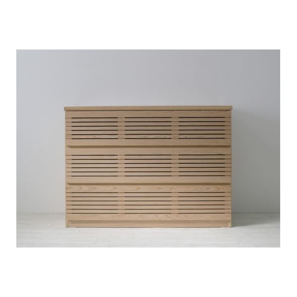 ローチェスト 低い ロータイプ 整理 収納 タンス （ナチュラル） 幅約120cm [完成品］ 自然の風を感じるローチェスト120cm幅、完成品でお届けします 送料無料の通販は 69,128円