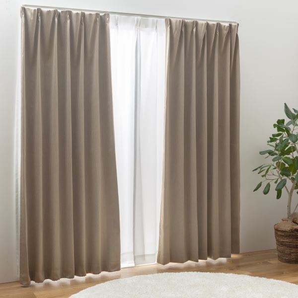 遮光 カーテン 約幅150×丈178cm×1枚 ベージュ 2級遮光 無地 洗える ウォッシャブル タッセル付 アジャスターフック付 形状記憶 キャナル 送料無料の通販は 遮光 カーテン 約幅150×丈178cm×1枚 ベージュ 2級遮光 無地 洗える ウォッシャブル タッセル付 アジャスターフック付 形状記憶 キャナル 送料無料の通販は