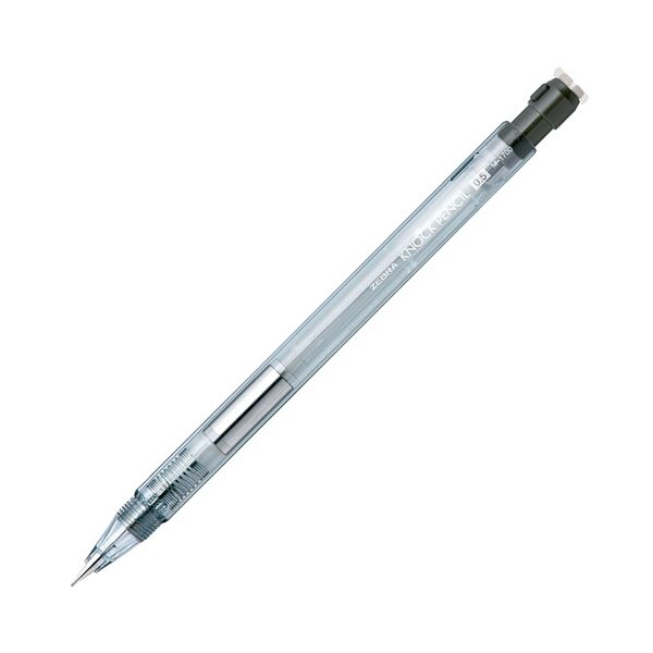 （まとめ） ゼブラシャープペンシル ノックペンシル M-1700 0.5mm （軸色：透明） MA117-C 1セット（10本） 【×3セット】 送料無料の通販は
