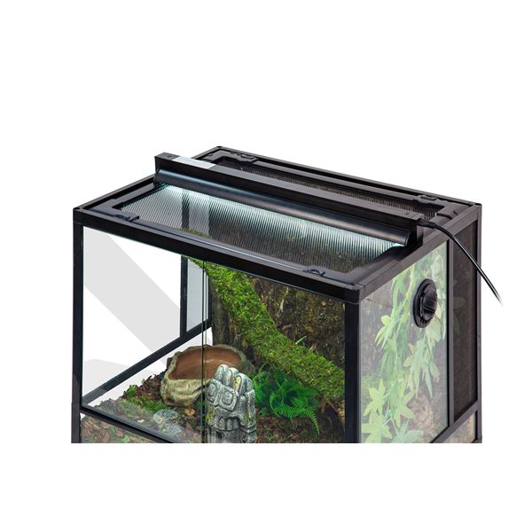 REPTIZOO 爬虫類用ランプ T5 UVB10.0灯8W & カバーコンボキット E751 1組入 2個セット REPTIZOO 爬虫類用ランプ T5 UVB10.0灯8W 交換用ライト単品 E755 1本