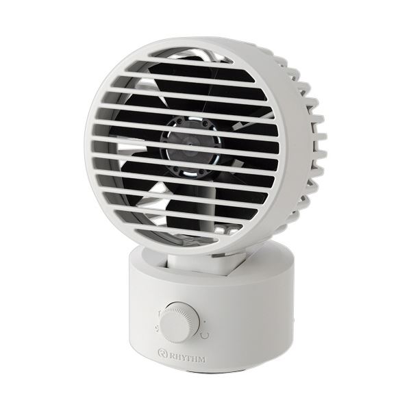 リズム首振り2重反転デスク (テーブル 机) トップファン ライトグレー 9ZF038RH08 1台 送料無料の通販は 5,828円