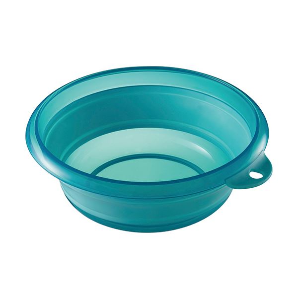 （まとめ） 伊勢藤 折りたためる ソフト湯おけ2.5L ブルー I-522BL 1個 【×10セット】 青 コンパクトで柔らかい素材の折りたたみ可能な湯おけ 容量2.5Lのブルー色、まとめて10個セット 青 送料無料の通販は