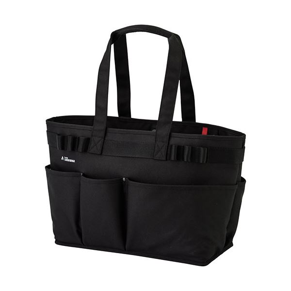 LIHIT LAB. ツールバッグ ヨコ型 ブラック A-7750-24-BK 黒 軽やかながらも頼もしく立ち上がり、広々とした収納力が便利なツールバッグ ブラックカラーでスタイリッシュなA-7750-24-BK 黒 送料無料の通販は 7,245円