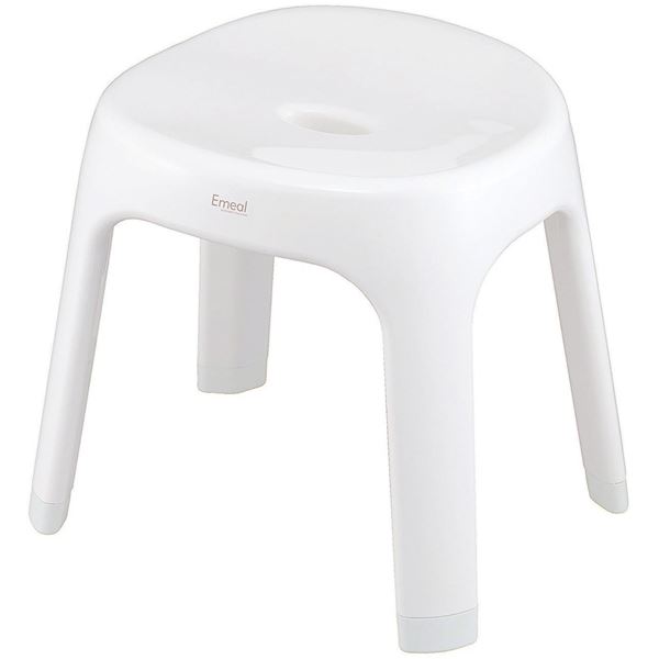 【3個セット】 バスチェア (イス 椅子) 風呂椅子 (イス チェア) 座面高約30cm 約幅34.5cm 4本足タイプ ホワイト 通気性抜群 抗菌 清潔 効果 Emeal エミール 浴室 風呂 バスルーム 白 送料無料の通販は 9,543円