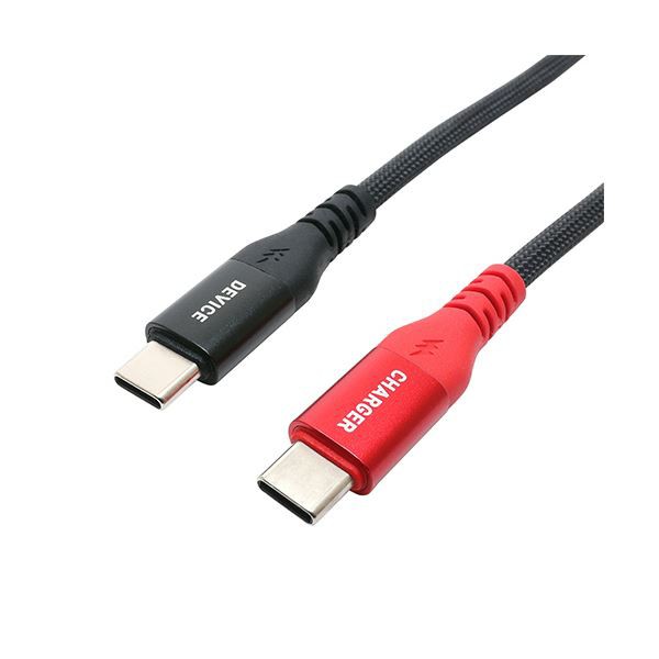 （まとめ） USB PD対応Type-Cケーブル 配線 3m UPD-2A30／BK 1本 【×3セット】 送料無料の通販は