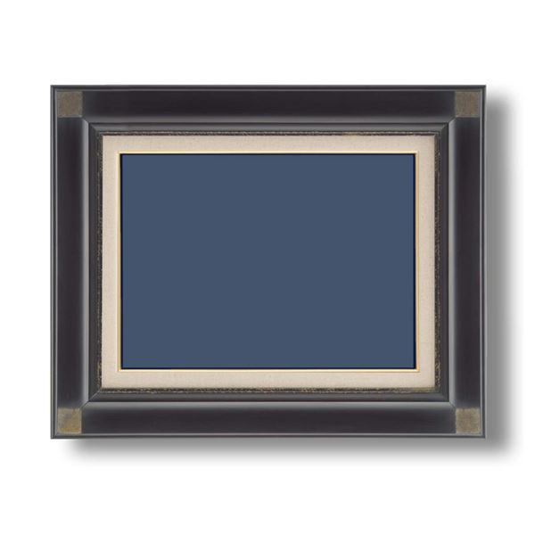 〔 油額 〕黒金 油絵額 F6号 410×318mm 油絵用額縁 油彩 油彩画 絵画 額 額縁 フレーム 送料無料の通販は
