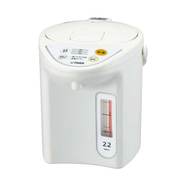 マイコン沸とう電動ポット 2.2L PDR-G221W 電動ポットで手軽に沸かす 2.2リットルの大容量ポットが便利なマイコン式ポット 送料無料