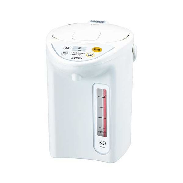 マイコン沸とう電動ポット 3.0L PDR-G301W 電動ポットで手軽に沸かす 3.0Lの大容量で便利なマイコン制御ポット 送料無料