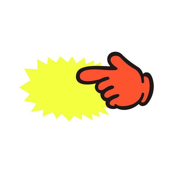 （まとめ） ササガワゆびPOP 中 無字 73×142mm 13-4115 1パック（5枚） 【×10セット】 送料無料の通販は 9,835円