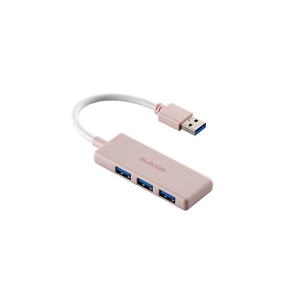 USB 5Gbpsハブ 3ポート ピンク U3H-H030PN