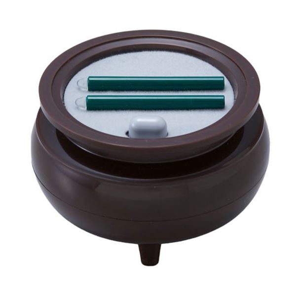 【3セット】 スマイルキッズ 子供 自動消灯横置きの安心 安全 のお線香ミニ ブラウン ASE-5212DBX3 茶 送料無料の通販は 6,737円