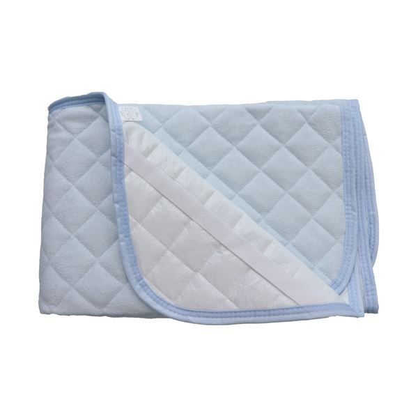 (まとめ）iiもの本舗 防水敷きパッド シングル 100×205cm ブルー 1枚【×5セット】 青 水に強い 快適な眠りを守るシングルサイズ防水シート 広々100×205cmのブルー1枚セット×5でお得に 青 送料無料の通販は 19,537円