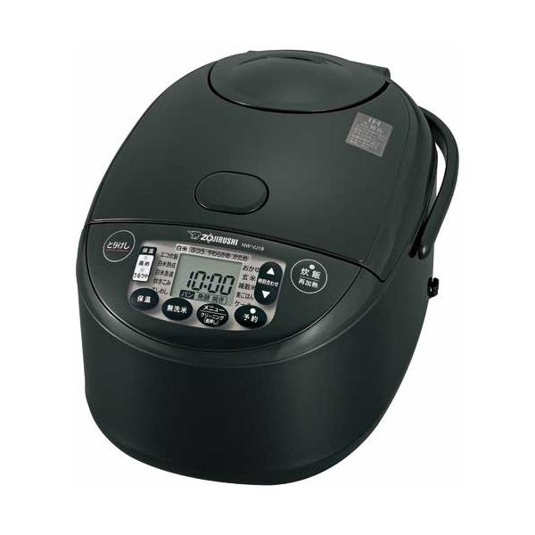 IH炊飯ジャー 1升炊き NW-VJ18-BA 1升分のご飯を炊くことができる、IH式炊飯器 お米がふっくらと炊き上がり、おいしさが格別 NW-VJ18-BAを使って、簡単においしいご飯が楽しめます 送料無料