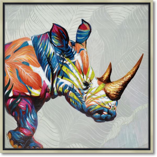 ユーパワー オイルペイントアート Lサイズ 「ジャングル ライナサラス」 送料無料の通販は 33,864円