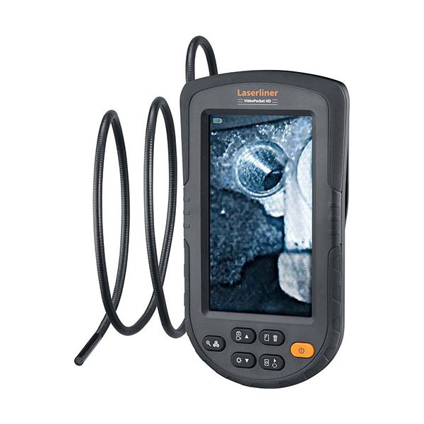 LASERLINER 携帯型工業用内視鏡 ビデオポケットHD 082262A 手のひらサイズで見る、驚きの370g、15.5cm大画面 革新的な携帯型工業用内視鏡、ビデオポケットHD 082262A 送料無料