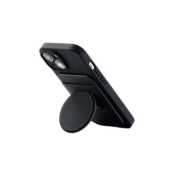 エレコム カードポケット付き スマートフォン用マグネットスタンド 薄型 ブラック P-DSMSTCCBK 黒 エレコム カードポケット付き スマートフォン用マグネットスタンド 薄型 ブラック P-DSMSTCCBK 黒 送料無料の通販は