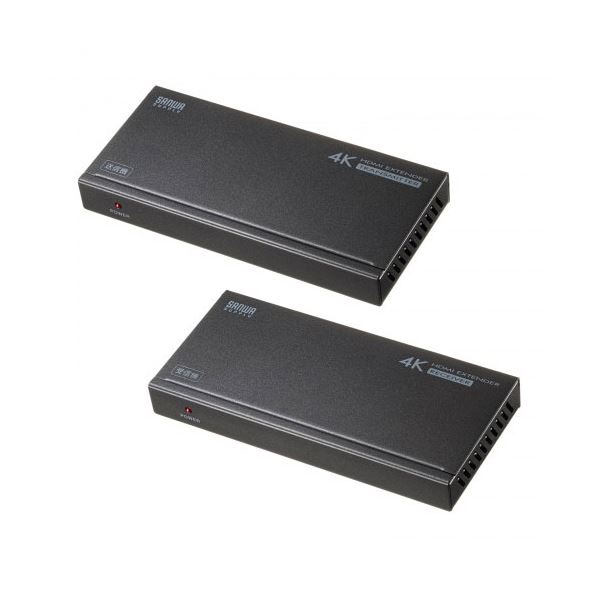 HDMIエクステンダー 4K対応 120m延長 VGA-EXHDPOC 送料無料 その他PC