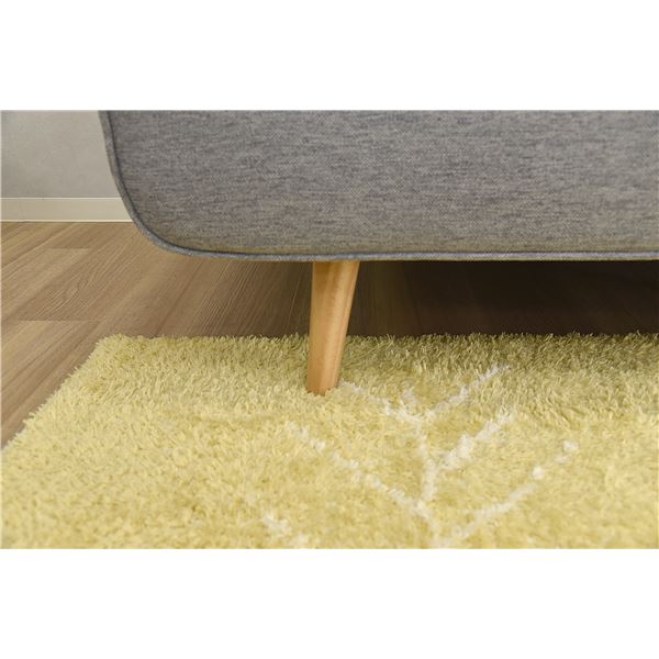 ソファー 約幅166cm グレー 木製 脚付き クッション付き ソファ 2.5P