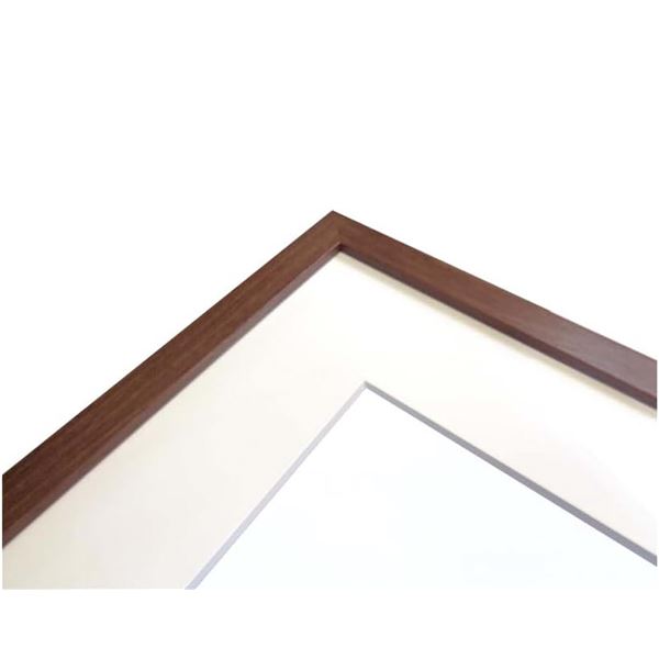 軽量 水彩額 〕 水彩額F8 ブラウン 縦横兼用 色あせを防ぐUV