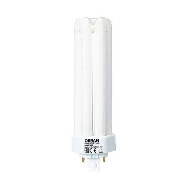 オスラム コンパクト形蛍光ランプ42W形 昼白色 DULUX T/E PLUS 42W/850 1セット(10個) 送料無料の通販は