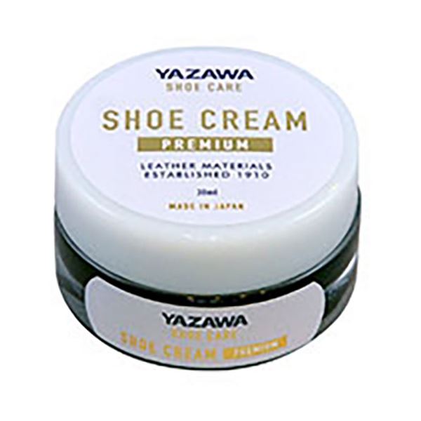 【5セット】 矢澤 YAZAWA SHOE CARE シュークリーム プレミアム ブラック 30mL footmate30283X5 黒 送料無料の通販は 6,021円