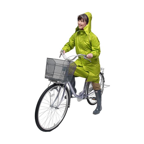 トキワ 雨先案内人 サイクルコート フォレストグリーン M+サイズ 3193-FG-M+ 緑