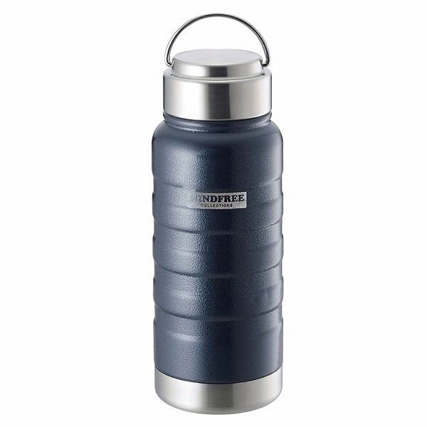 【2個セット】 カクセー マインドフリー ステンレスボトル ネイビー 550ml MF-05N 水筒 送料無料の通販は