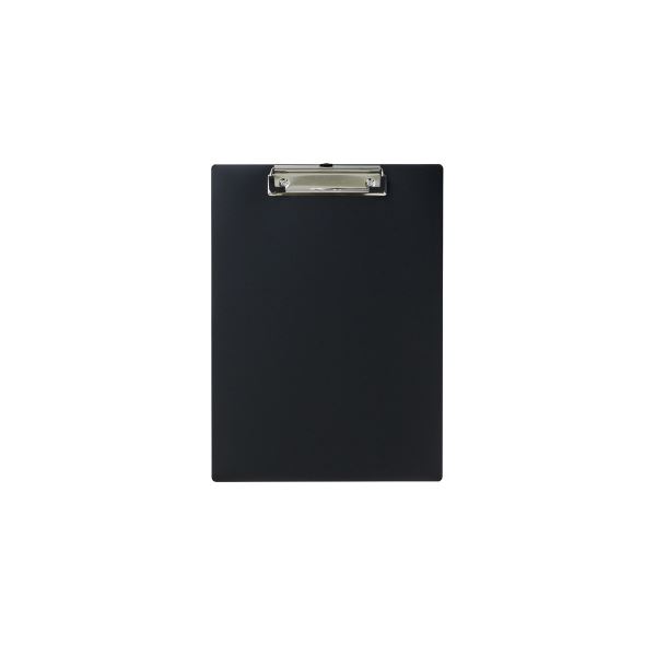 まとめ得  LIHIT LAB. 軽量クリップボード(抗菌) A4 黒 A-2990-24-BKX10 x [4個] /l ALCLEA 抗菌クリップボード