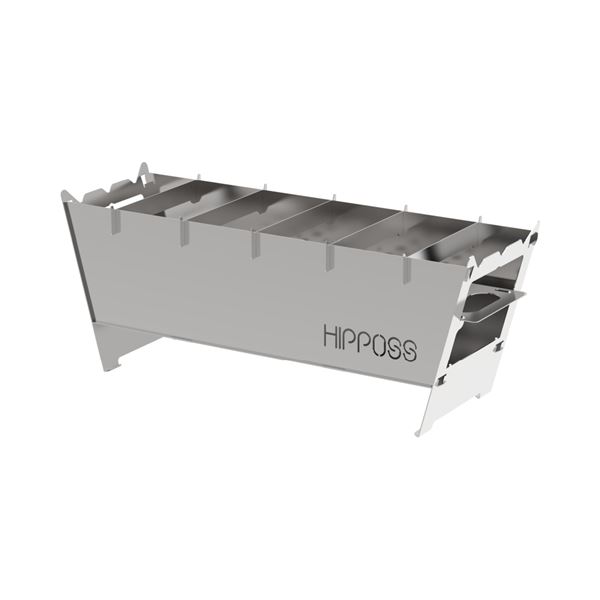 ヒッポス[HIPPOSS] 焚火台 M HPS-OFS02-SL