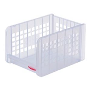 （まとめ）リス スタックキーパー WH-260 クリア 【×6セット】