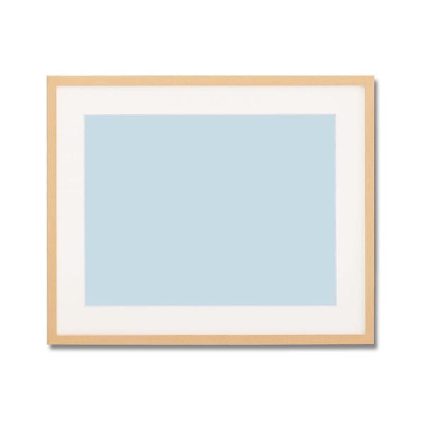 〔 軽量 水彩額 〕 水彩額F10 ナチュラル 縦横兼用 色あせを防ぐUVカットアクリル・マット付き 絵画 額 額縁 フレーム 光を遮断し、絵の劣化を防ぐ 進化した水彩額【UVカットアクリル・マット付き】 送料無料の通販は 11,645円