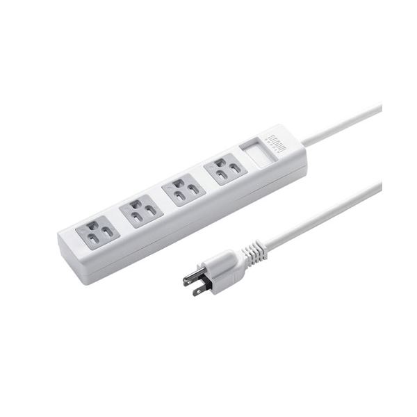 【5個セット】 シャッタータップ TAP-SH3450MG3PX5 パワフルな電源タップ 一度に5つのデバイスを接続できる 便利なシャッター付きタップ サンワサプライの最新モデル 送料無料の通販は