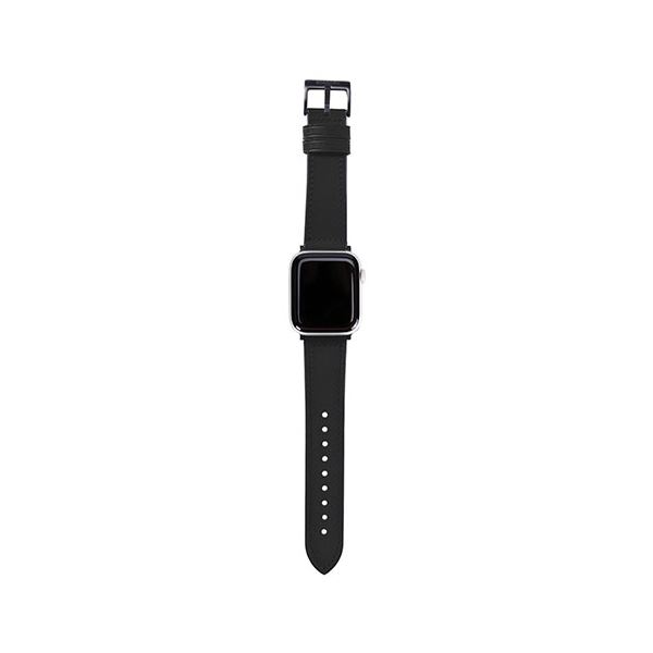 EGARDEN GENUINE LEATHER STRAP AIR for Apple Watch 49/45/44/42mm Apple Watch用バンド ブラック EGD20585AW 黒 送料無料の通販は