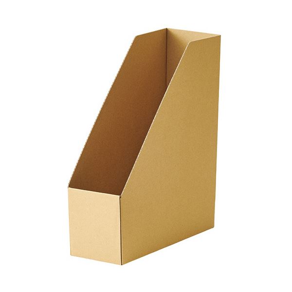 TANOSEEボックスファイル（ナチュラル） 軽量エコタイプ A4タテ 背幅100mm 1セット（100冊：5冊×20パック） 送料無料の通販は