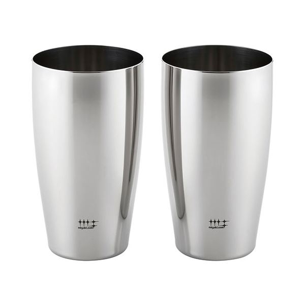 磨き屋シンジケート ビアタンブラーペア 22503604 ビールを美味しく楽しむためのペアリンググラスセット、贅沢な磨き仕上げで高級感溢れるビアタンブラーペア おしゃれなデザインと使いやすさが魅力のビールグラスセット、贈り物にも最適なアイテムです 送料無料の通販は