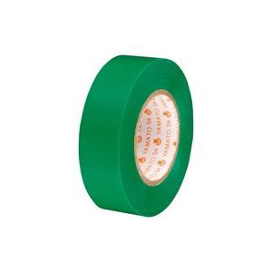 (業務用30セット)ヤマト ビニールテープ/粘着テープ 【19mm×10m/緑】 NO200-19 送料無料の通販は