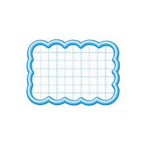 （まとめ） ササガワ 抜型カード 立体枠 雲型43×60mm ブルー 16-4087 1セット（250枚：50枚×5パック） 【×3セット】 青 送料無料の通販は