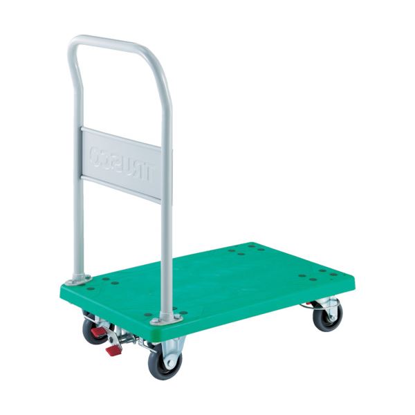 TRUSCOグランカート 固定 4輪リングストッパー付 TP-702JKRS-4 1台 組立式 便利な移動カート 4輪リングストッパー付きで安定性抜群 組み立て簡単 使いやすい TP-702JKRS-4 1台 送料無料の通販は