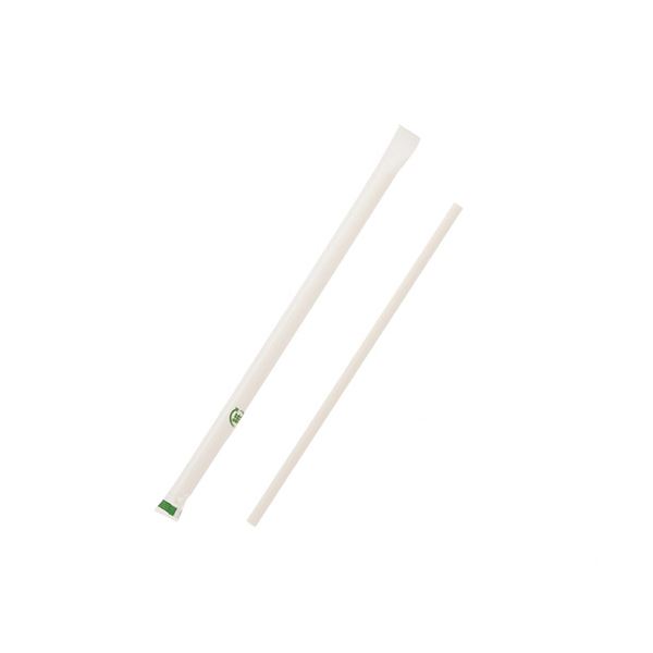 シモジマ SWANペーパーストロー 白 単袋 #004712932 1セット（5000本：200本×25パック） \ホワイトカラーのペーパーストロー5000本セット 清潔感溢れるSWANデザインでおしゃれな飲み物タイムを演出 \ 送料無料の通販は 36,018円