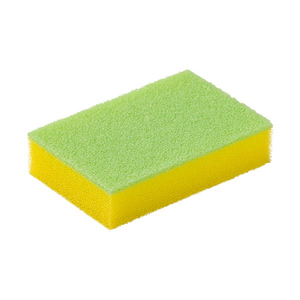 （まとめ）キクロン スポンジたわし キクロンC イエロー〔×50セット〕 まとめ) キクロン スポンジたわし キクロンA 1個 〔×50セット〕 まとめ