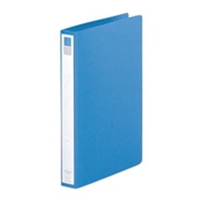 (業務用10セット) LIHITLAB リング式ファイル 【A4/2穴】 タテ型 背幅：36mm F-877U-14 水 送料無料の通販は