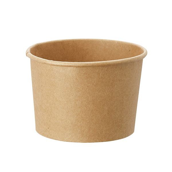 シモジマHEIKO 食品容器 アイスカップ クラフト 86-200 #004501007 1セット（1000個：50個×20パック） 送料無料の通販は