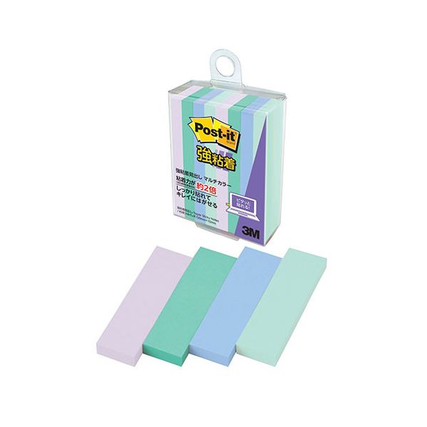 【10個セット】 3M Post-it ポストイット 強粘着見出し マルチカラー2 3M-700SS-MC-2X10 送料無料の通販は