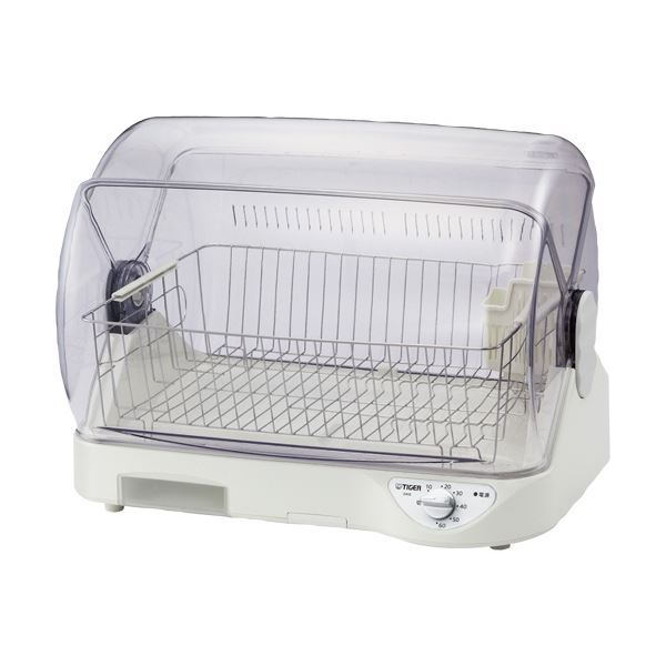 タイガー魔法瓶食器乾燥器サラピッカ DHG-T400W 1台 食器をサラサラに乾かす魔法の器具 食器乾燥器で快適な食器洗いの時間をサポートします DHG-T400Wは、食器をピカピカに乾かしてくれる頼れる相棒です 送料無料の通販は