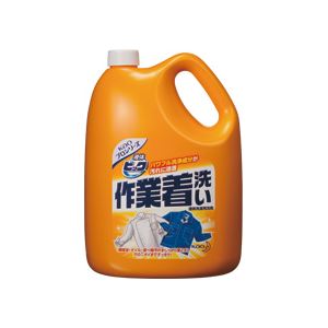 （まとめ）液体ビック作業着洗い 業務用 4.5kg 4個 パワフルな洗浄力で、大量の作業着もピカピカに 業務用4.5kg×4個セットでお得に 送料無料の通販は 20,730円