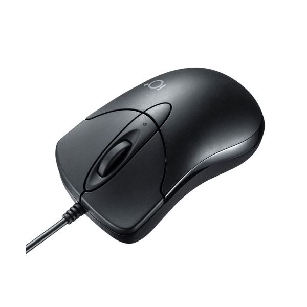 【5個セット】 静音有線ブルーLEDマウス 