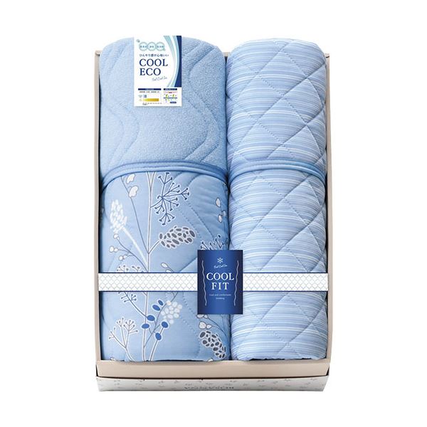 COOL FIT 冷感&オールシーズンパイル 肌ふとん&敷パット L8051067 涼しさと快適さを両立させた、オールシーズン対応の肌ふとんと敷パットセット 熱を逃がし、冷たい感触をキープ 快眠をサポートする高品質なアイテム 送料無料の通販は