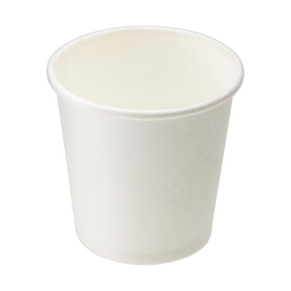 シモジマHEIKO ヘイコーペーパーカップ 無地 2オンス（60ml） ホワイト #45360021セット（3000個：100個×30パック） 白 送料無料の通販は