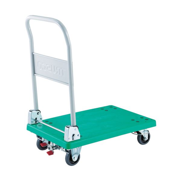 TRUSCOグランカート 折畳 4輪リングストッパー付 TP-701JKRS-4 1台 組立式 送料無料の通販は